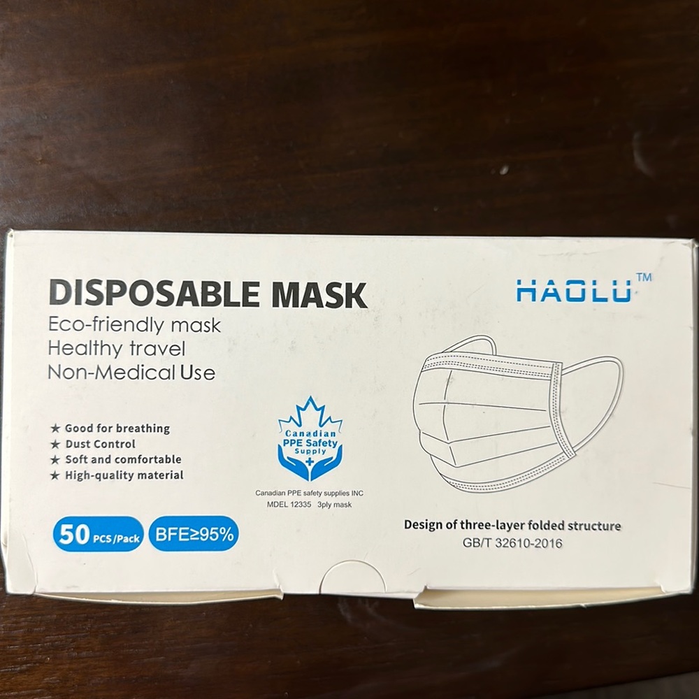 50CT disposable mask